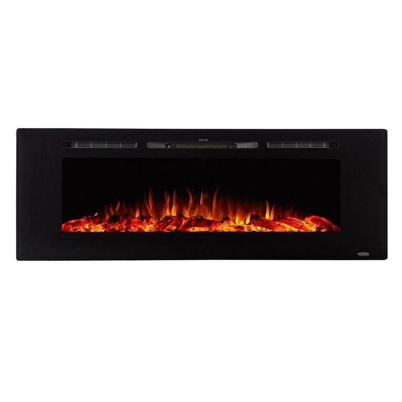Touchstone Sideline 60-Inch Built-In/Wall Mounted Electric Fireplace