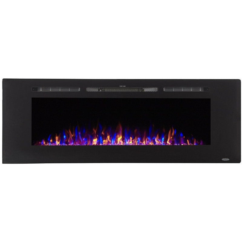 Touchstone Sideline 60-Inch Built-In/Wall Mounted Electric Fireplace