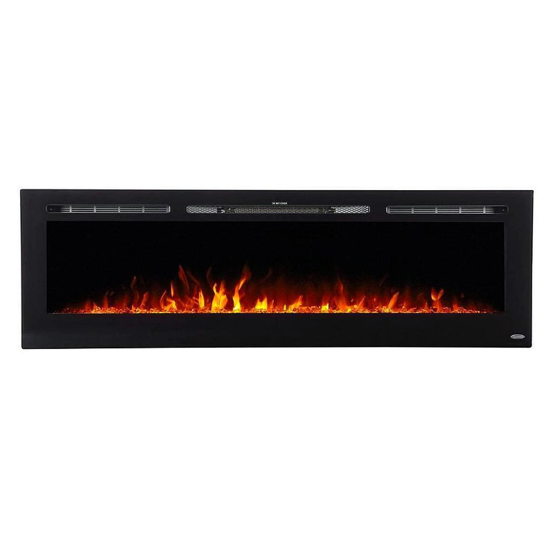 Touchstone Sideline 72-Inch Recessed Smart Electric Fireplace (#80015)