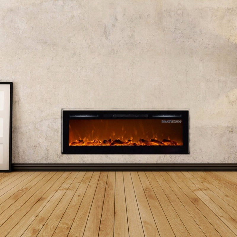 Touchstone Sideline 72-Inch Recessed Smart Electric Fireplace (#80015)