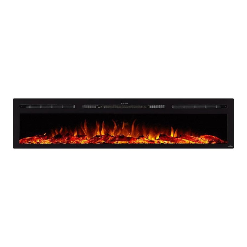 Touchstone Sideline 84-Inch Recessed Smart Electric Fireplace (#80043)