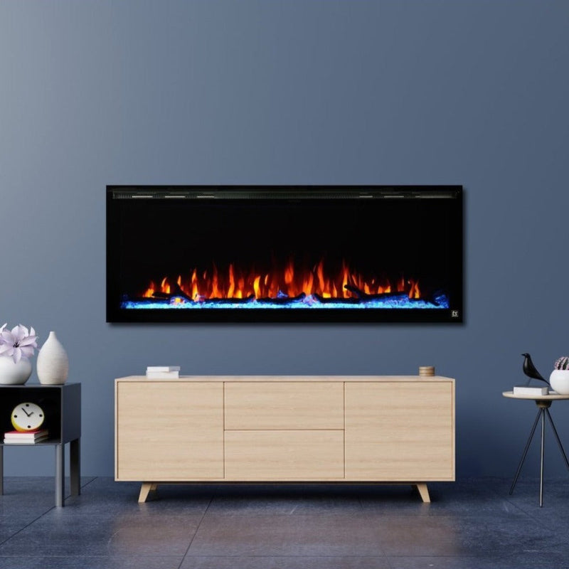 Touchstone Sideline Elite Built-In/Wall Mounted Electric Fireplace