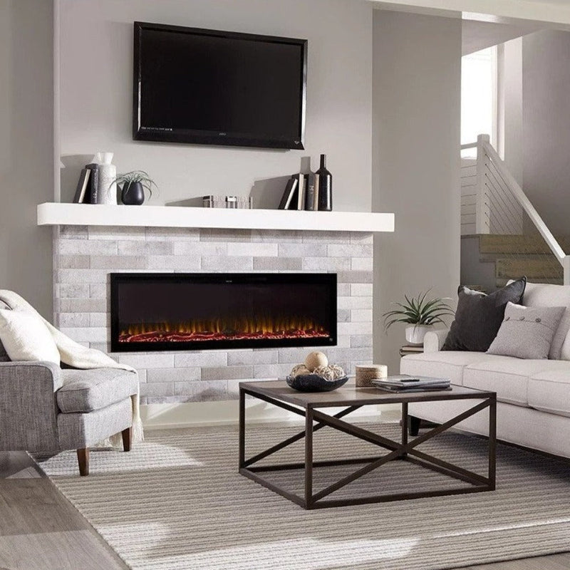 Touchstone Sideline Elite Built-In/Wall Mounted Electric Fireplace